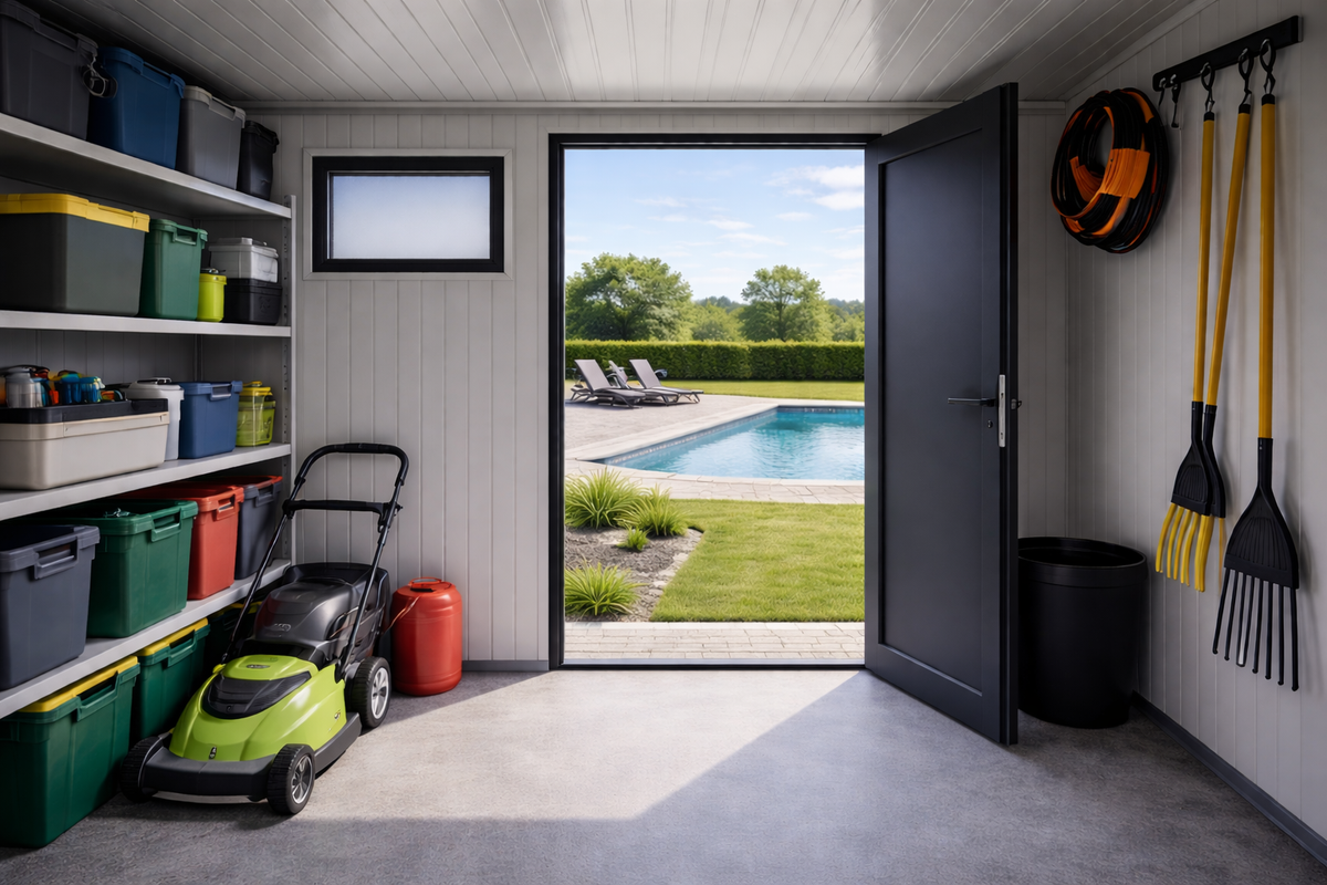 X-Space – moderní zahradní domek z modulového systému