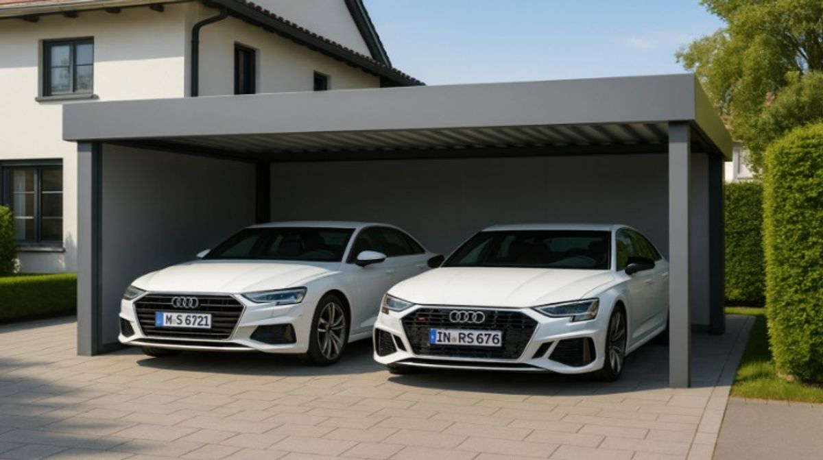 X-PORT – ocelový carport nové generace