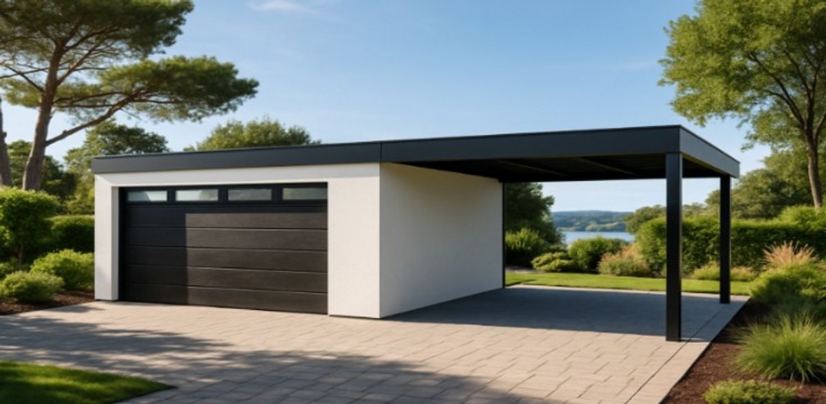 Garáž XTENDA – modulární garážový systém