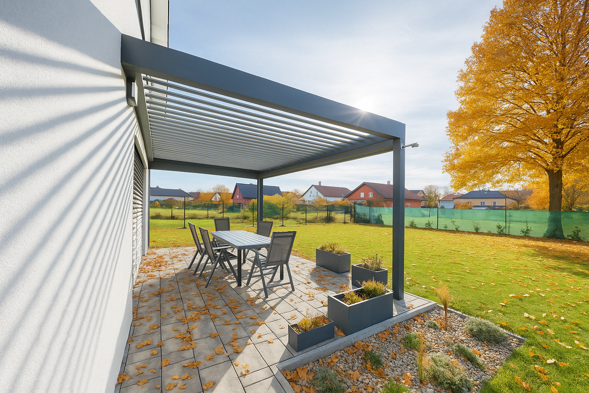 Bioklimatická pergola SKYLINE