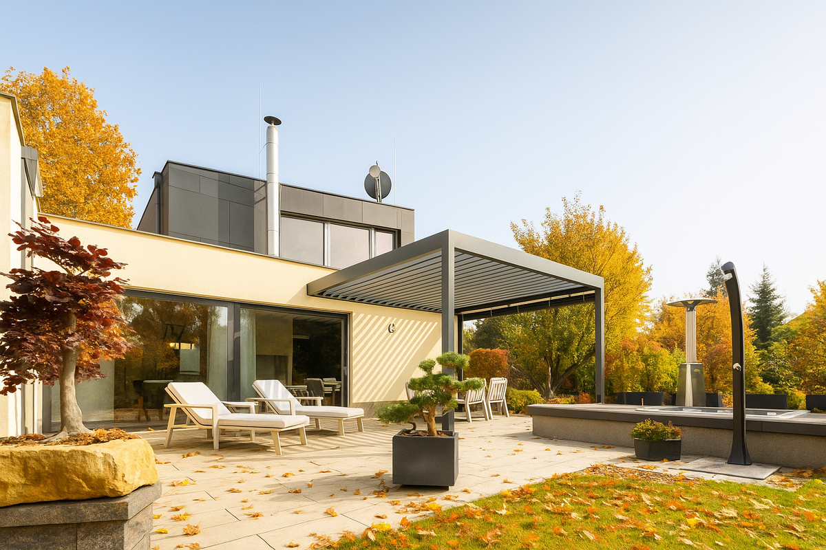 Bioklimatická pergola SKYLINE