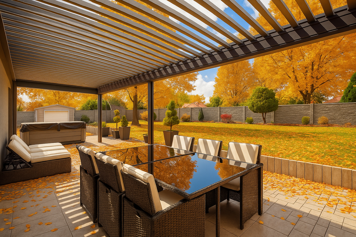 Bioklimatická pergola SKYLINE