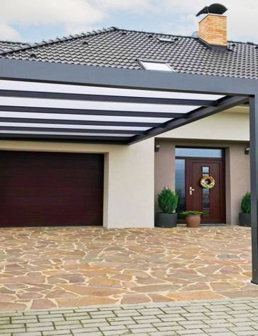 HLINÍKOVÝ PŘÍSTŘEŠEK NA AUTA - CARPORT 3000