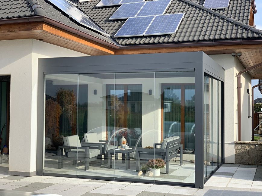 Bezrámové posuvné zasklení MOVE